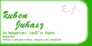 ruben juhasz business card